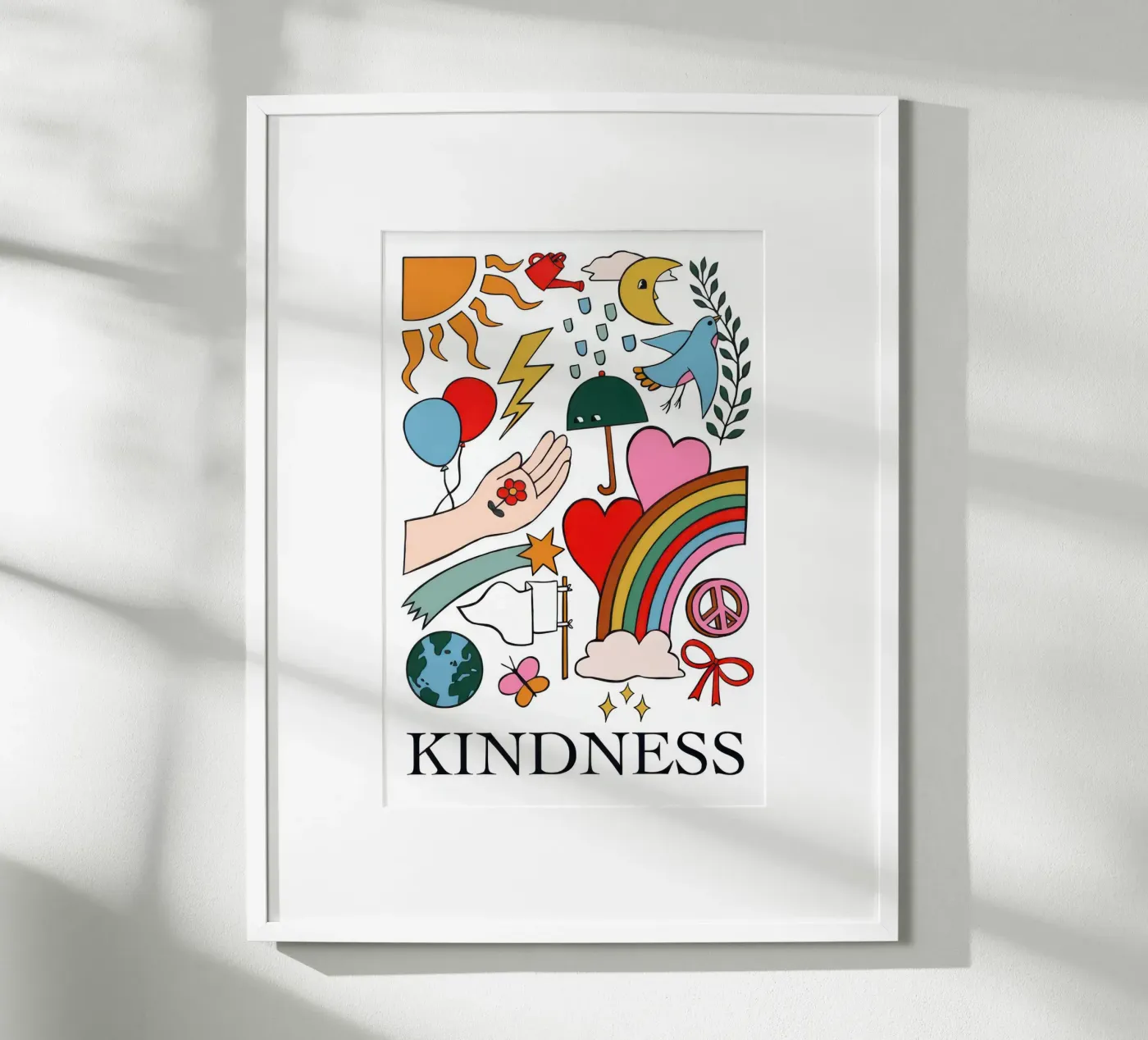 Kindness poster by julia fuhrman