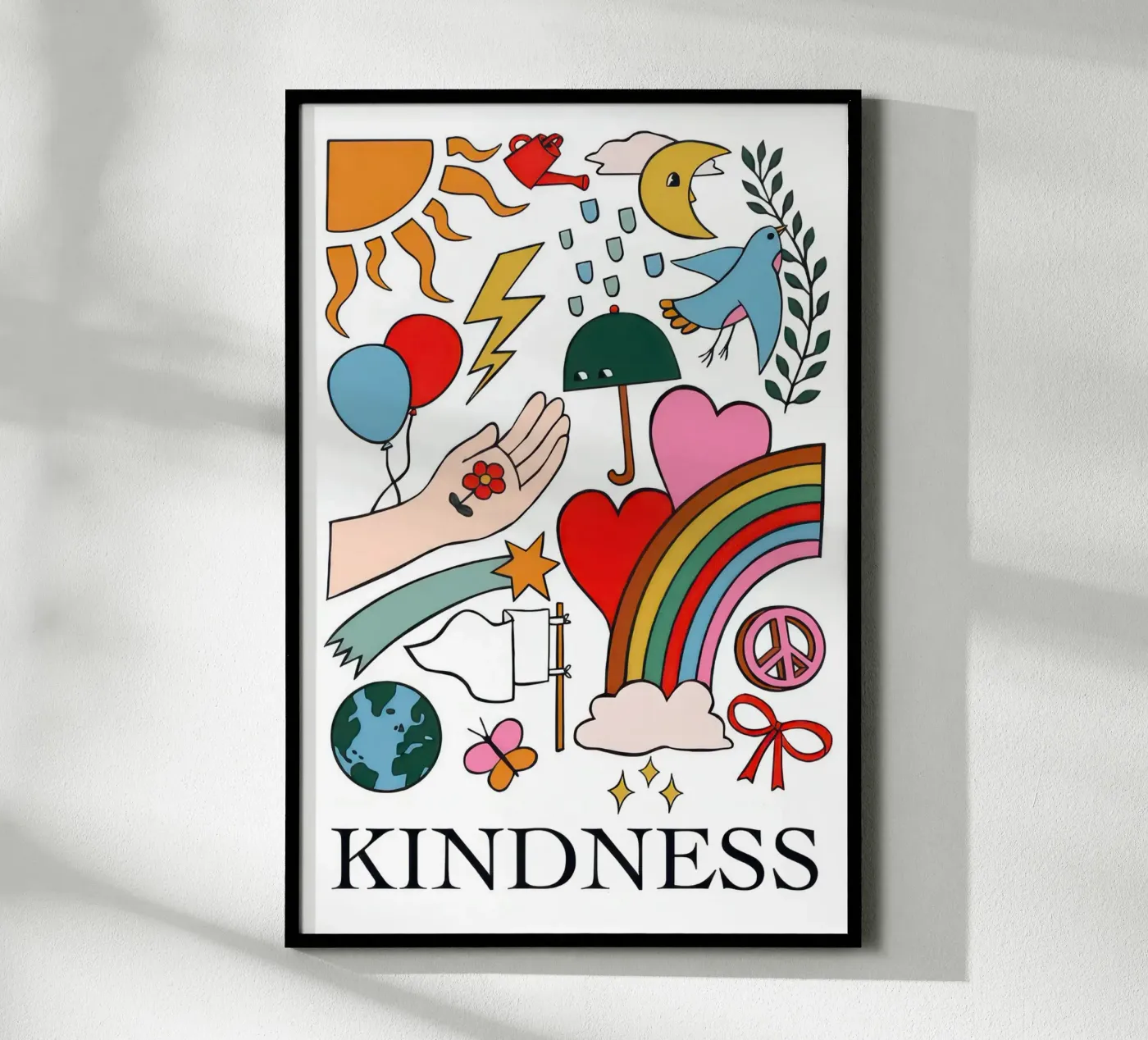 Kindness poster by julia fuhrman