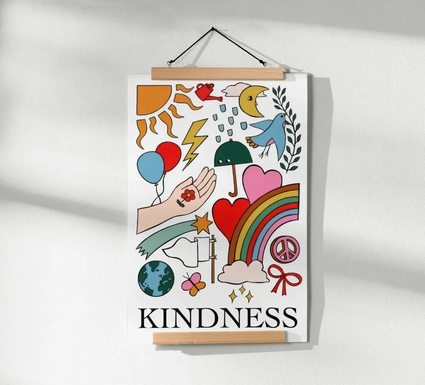 Kindness poster by julia fuhrman