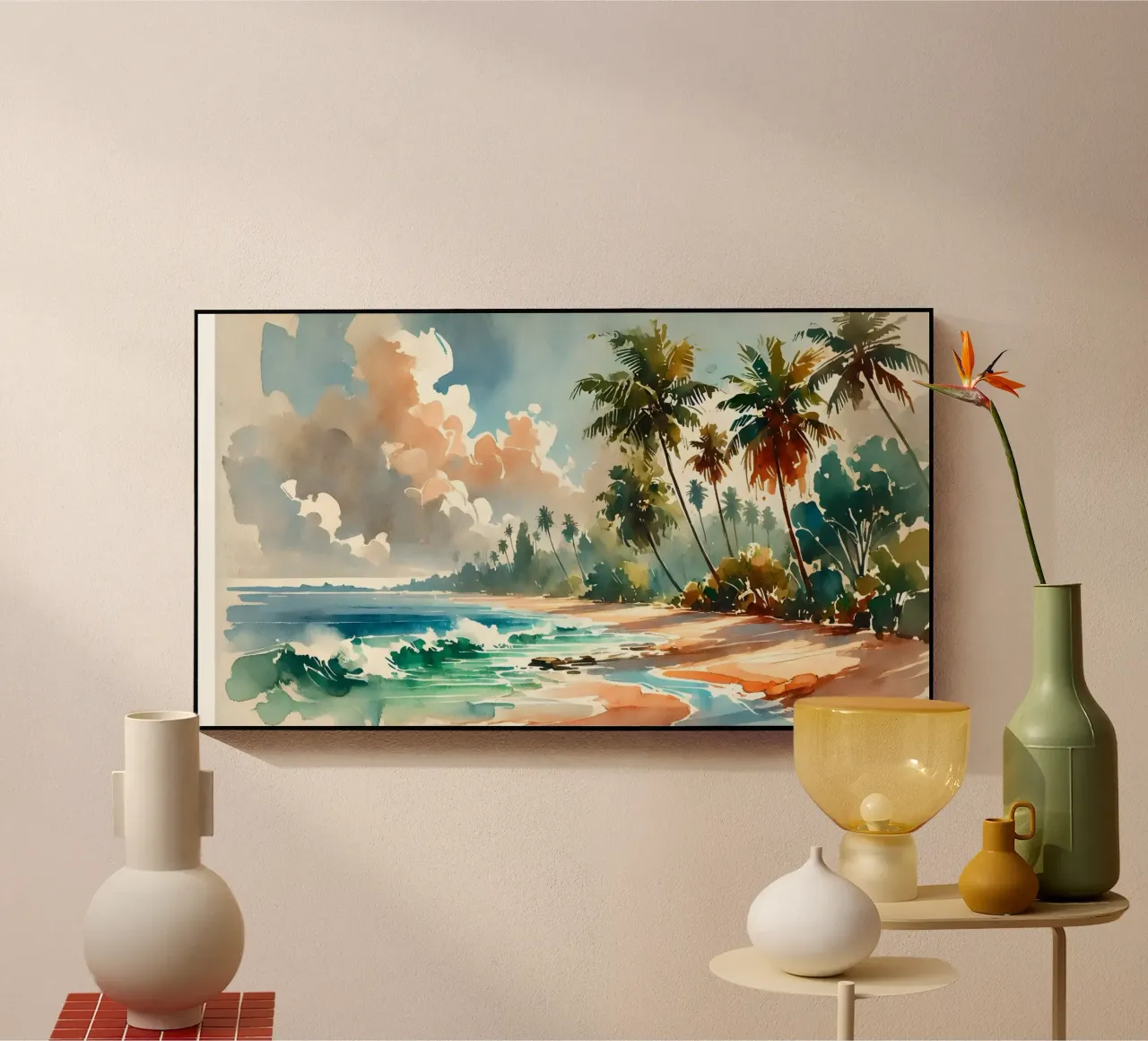 Spiaggia di Bali II plexiglass da Travel with Chris