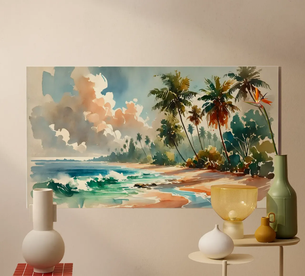 Spiaggia di Bali II plexiglass da Travel with Chris