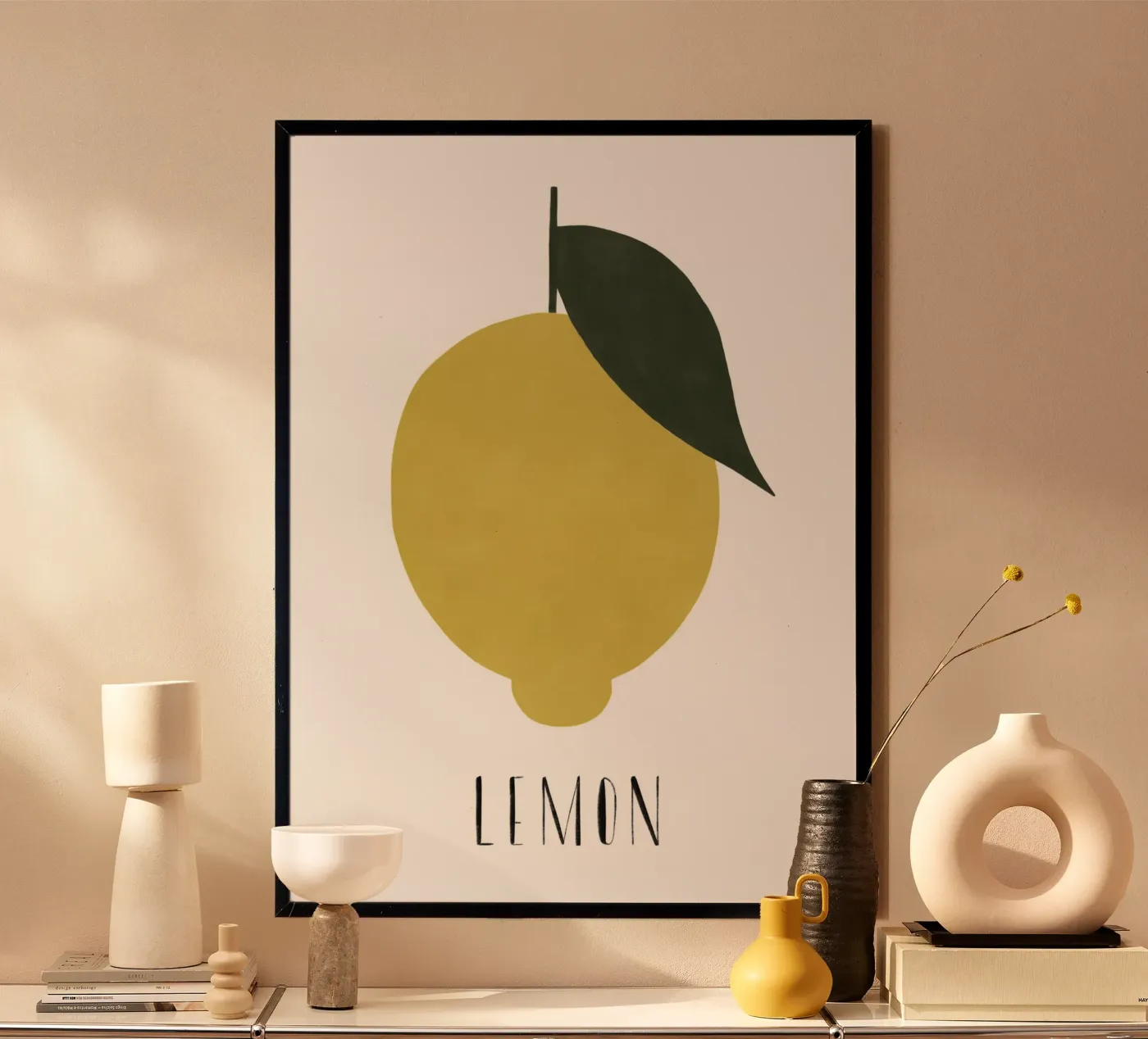 Fruit Lemon poster da atelier jasy