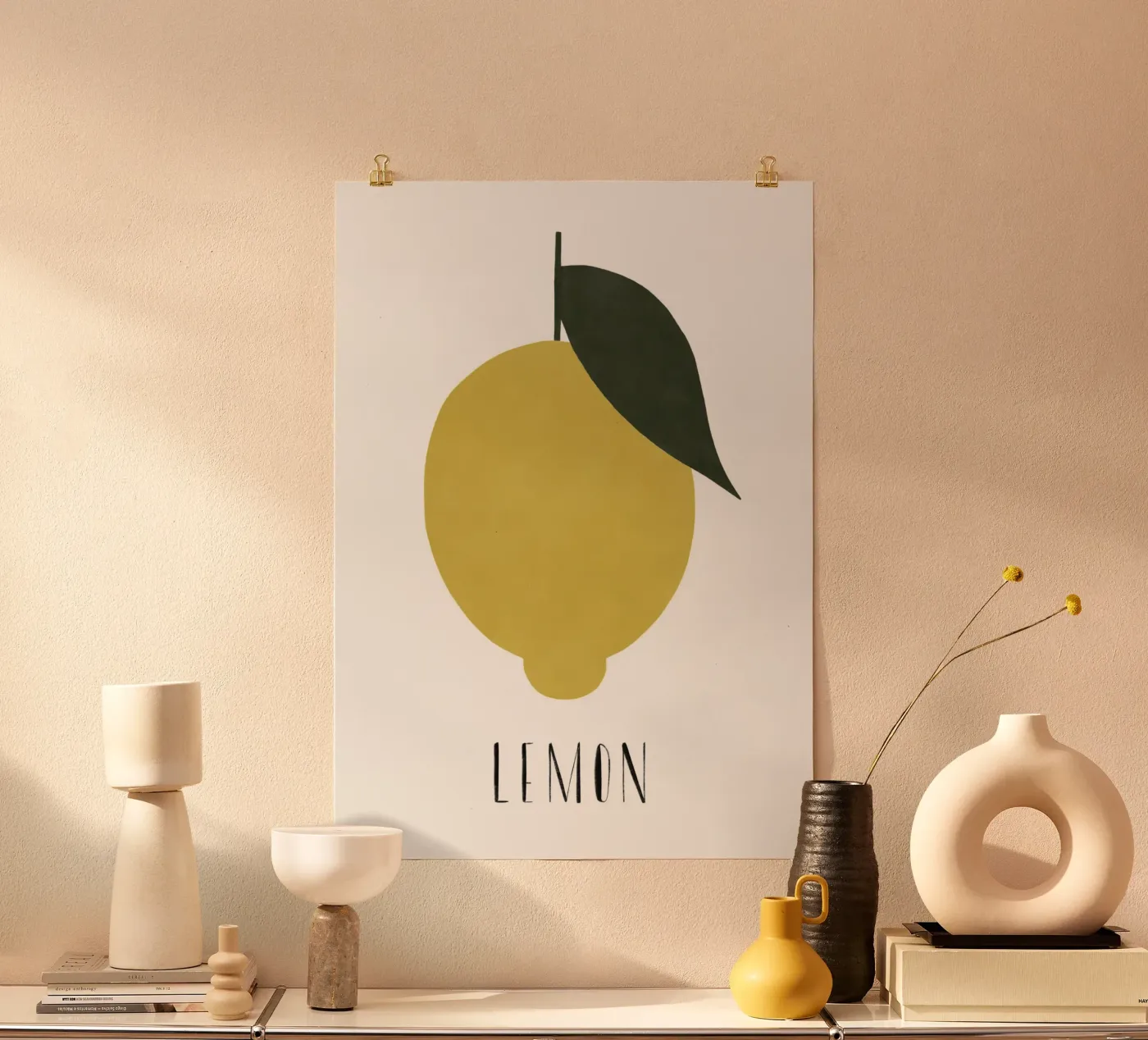Fruit Lemon poster da atelier jasy