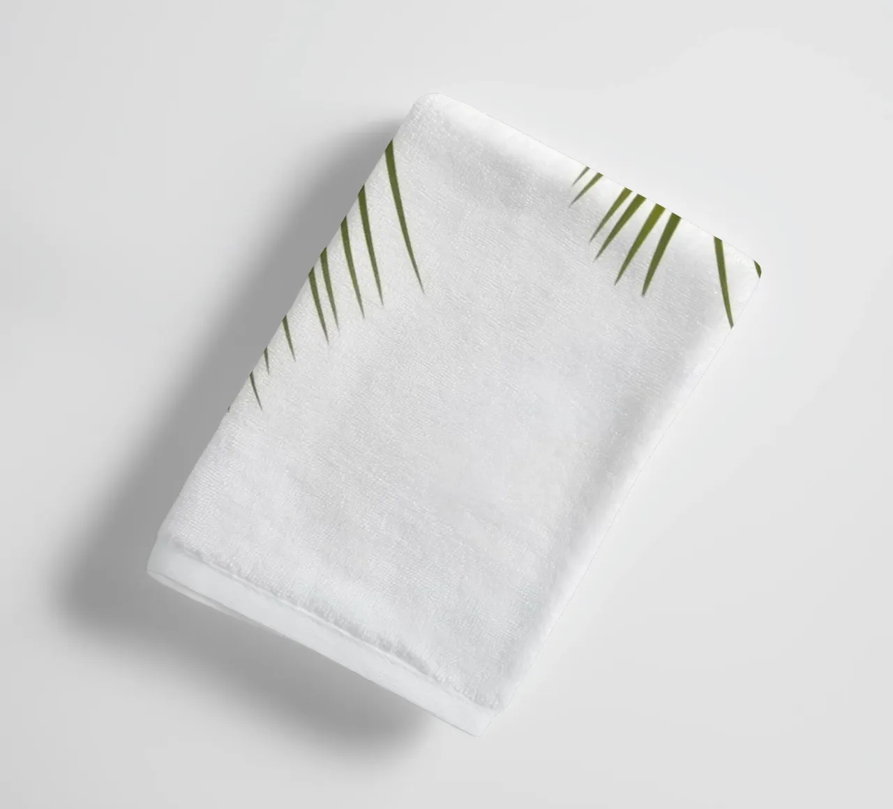 Palm Foliage III towel by amini54