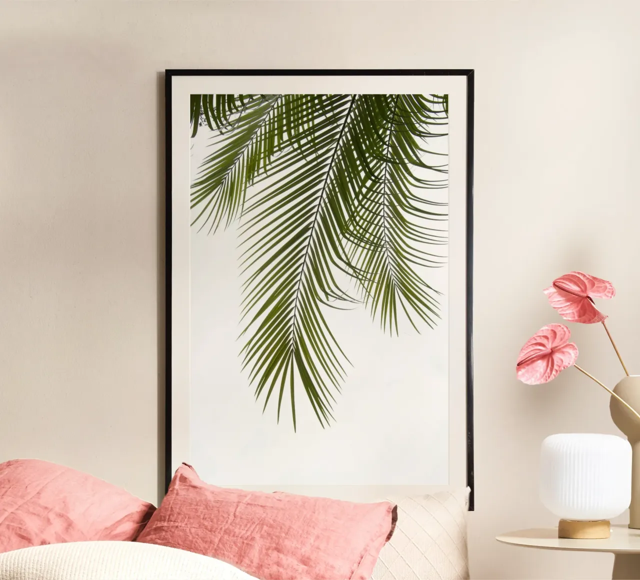 Palmblatt III Poster von amini54