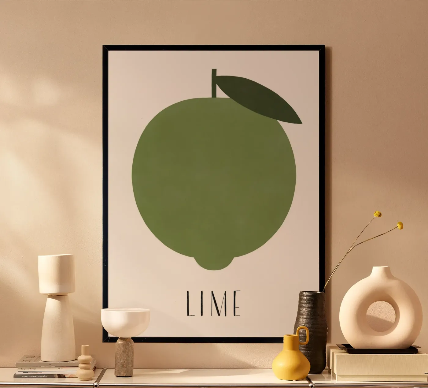Fruit Lime Poster von atelier jasy