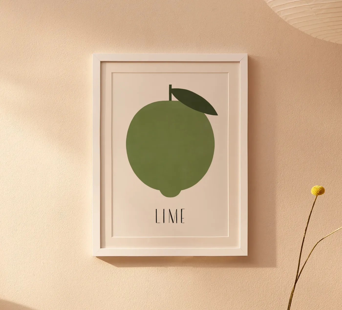 Fruit Lime Poster von atelier jasy