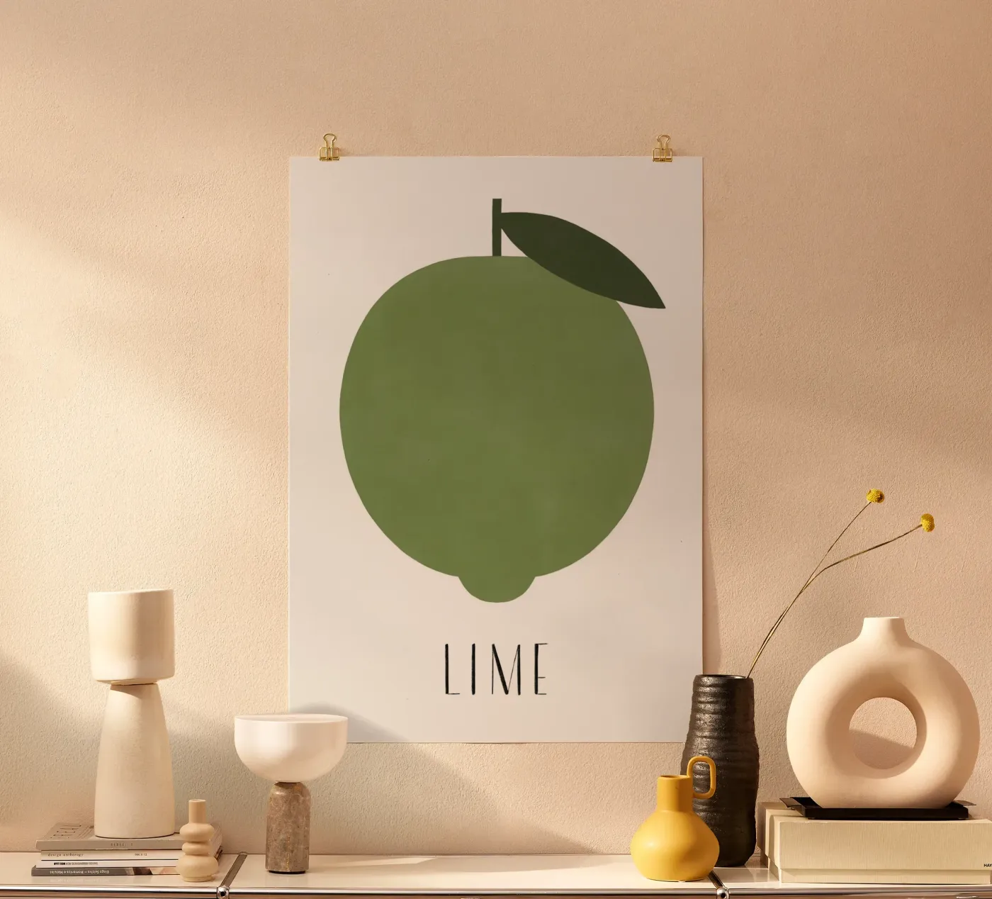 Fruit Lime Poster von atelier jasy