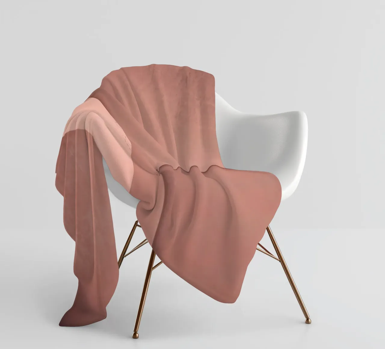 Minimalist arches - elegant architecture fleece blanket by Whole©