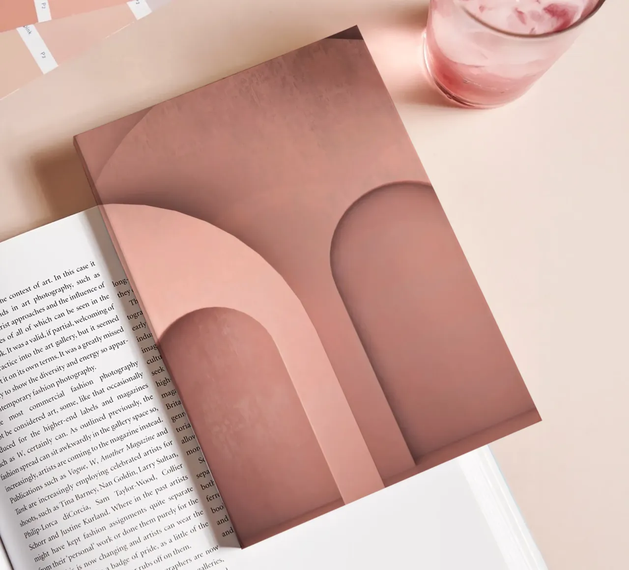 Minimalist arches - elegant architecture notebook by Whole©