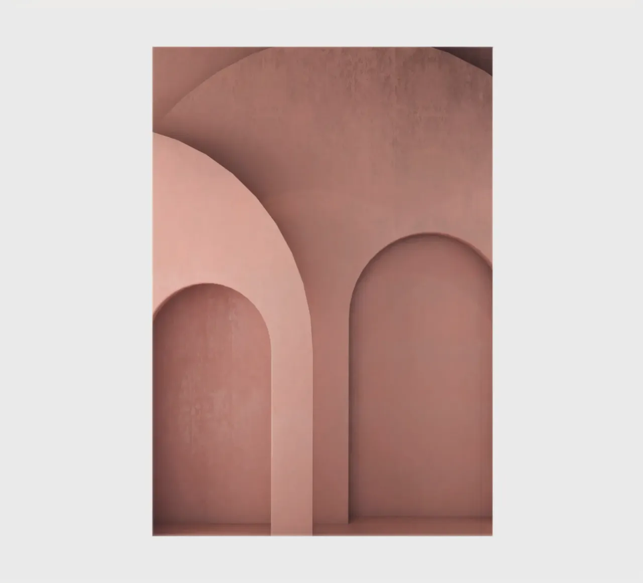Minimalist arches - elegant architecture notebook by Whole©