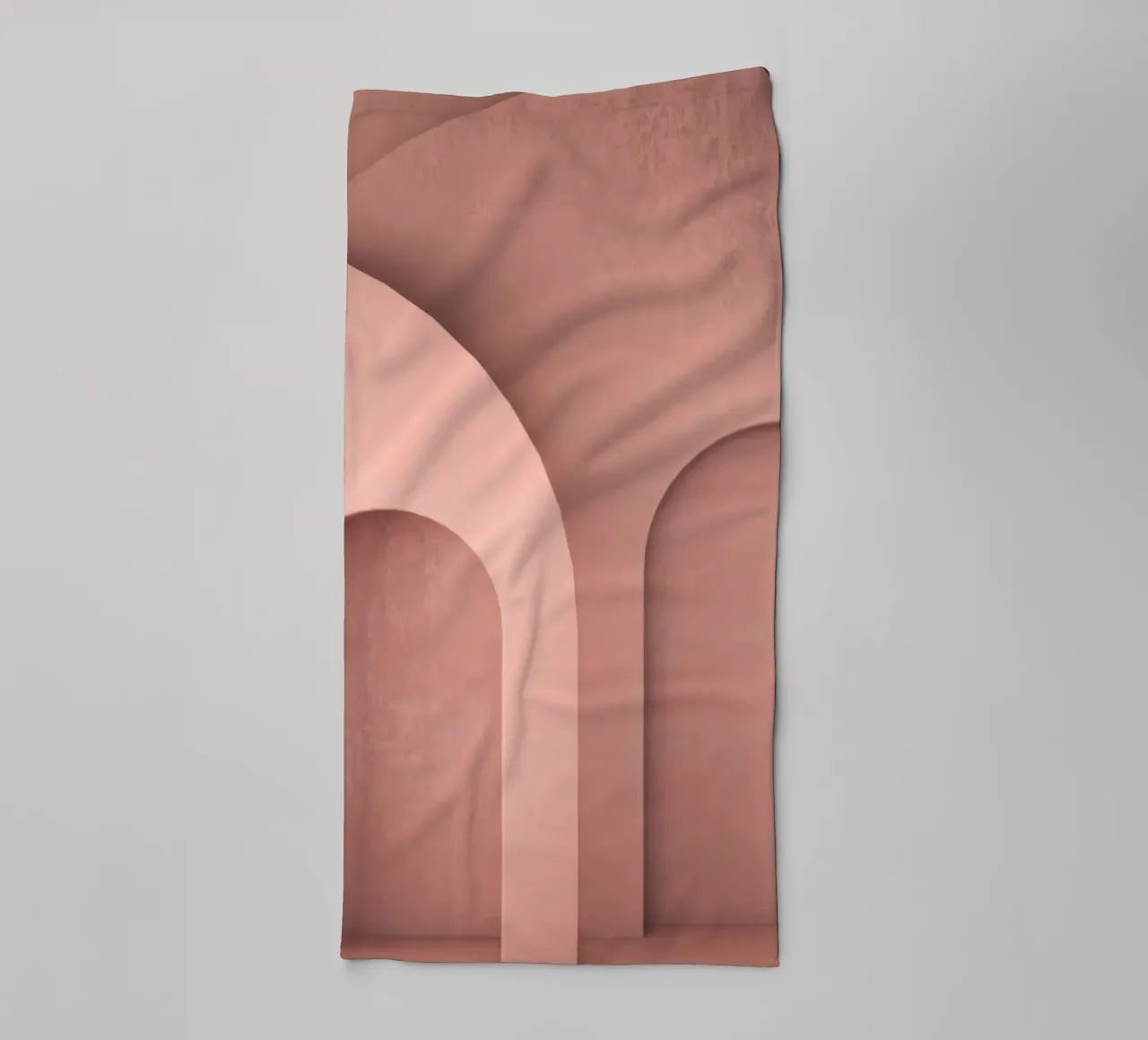Minimalist arches - elegant architecture towel by Whole©