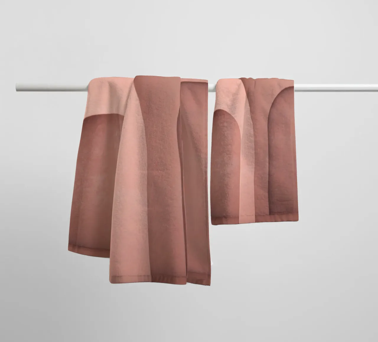 Minimalist arches - elegant architecture towel by Whole©
