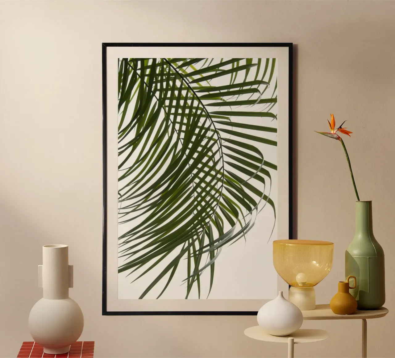 Palm Foliage IV Poster von amini54