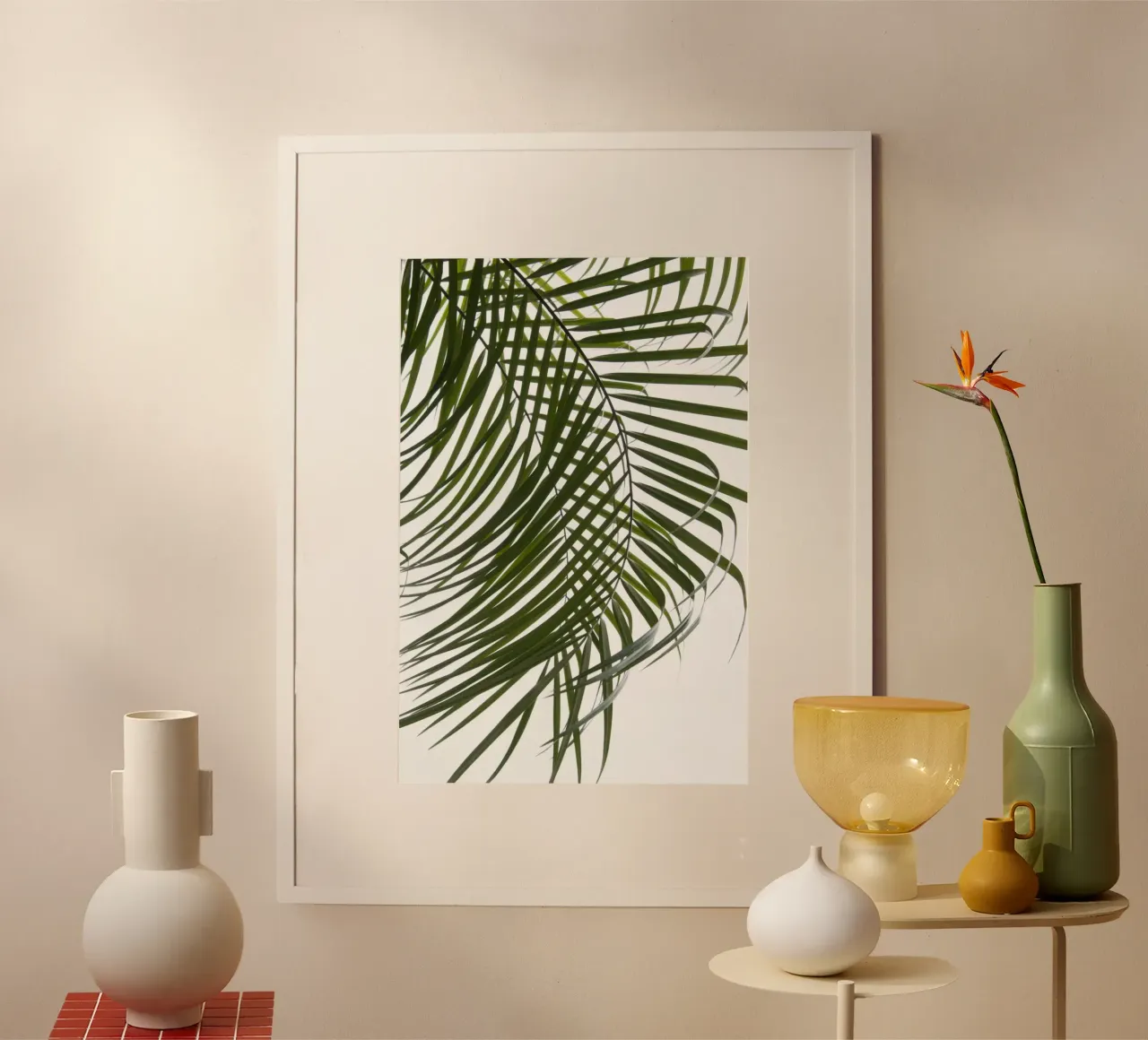 Palm Foliage IV Poster von amini54