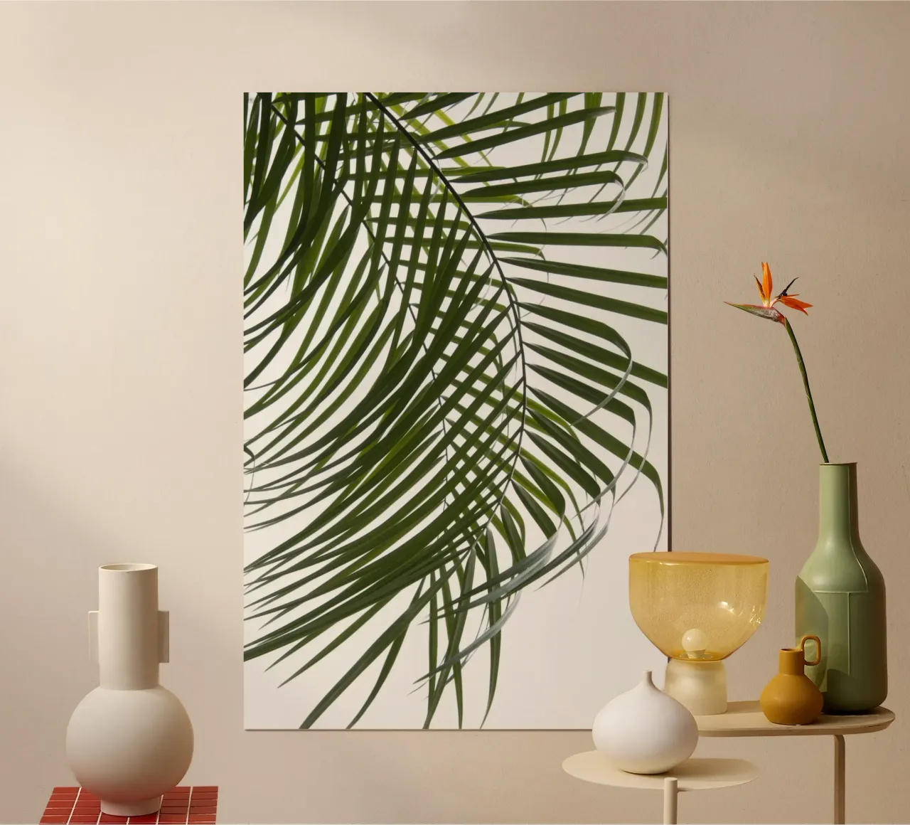 Palm Foliage IV Poster von amini54