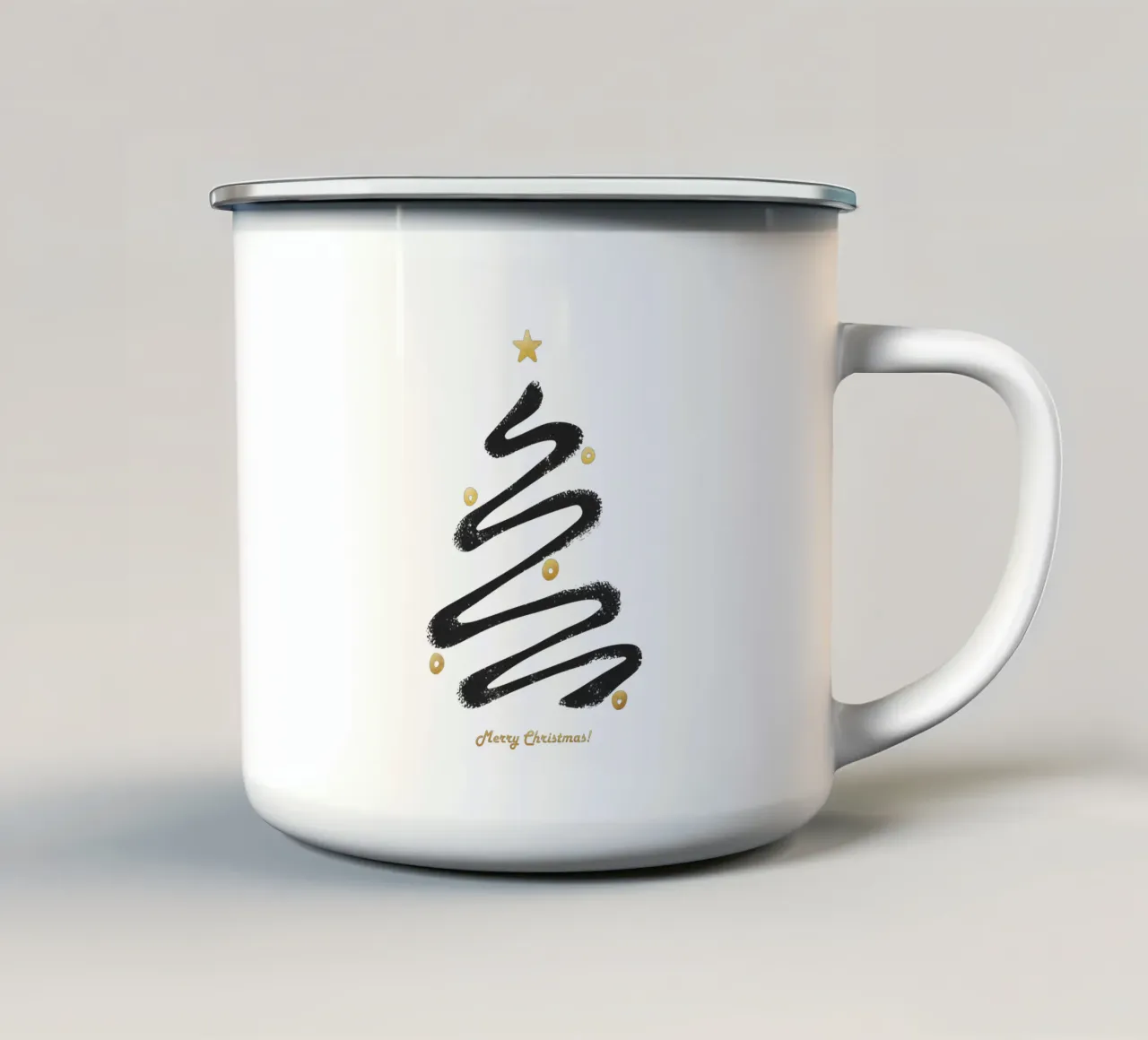 Albero di Natale I tazza in smalto da amini54