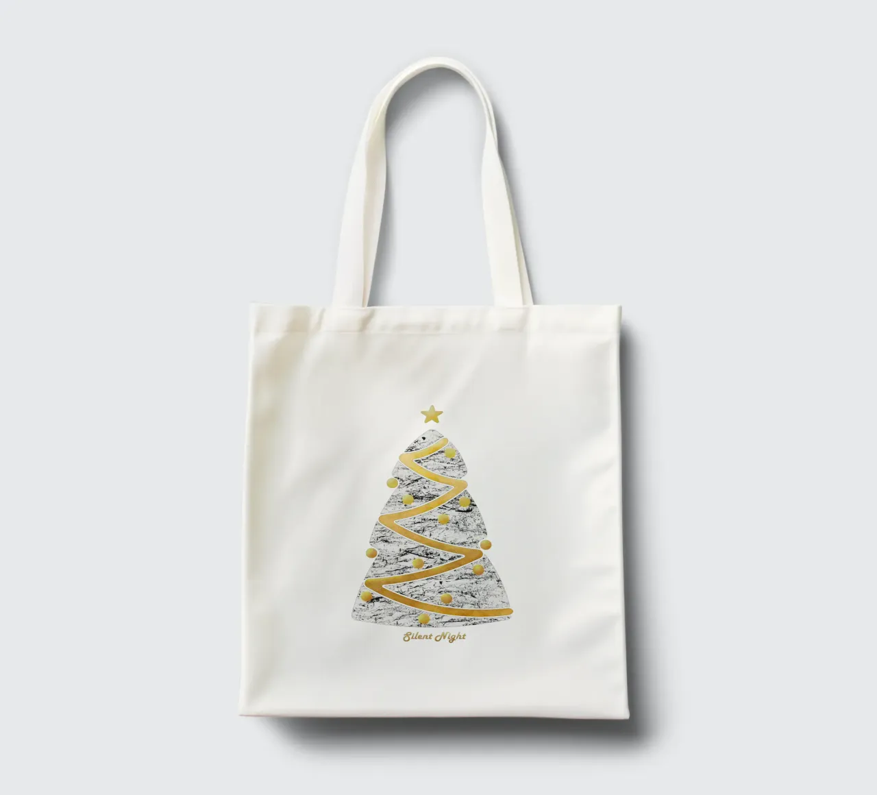 Albero di Natale II borsa in juta da amini54