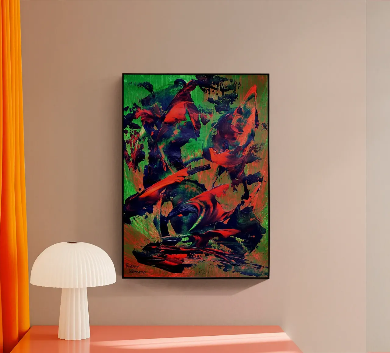 IDEAL GIFT 35 plexiglass da Thierry Vobmann Abstract painting