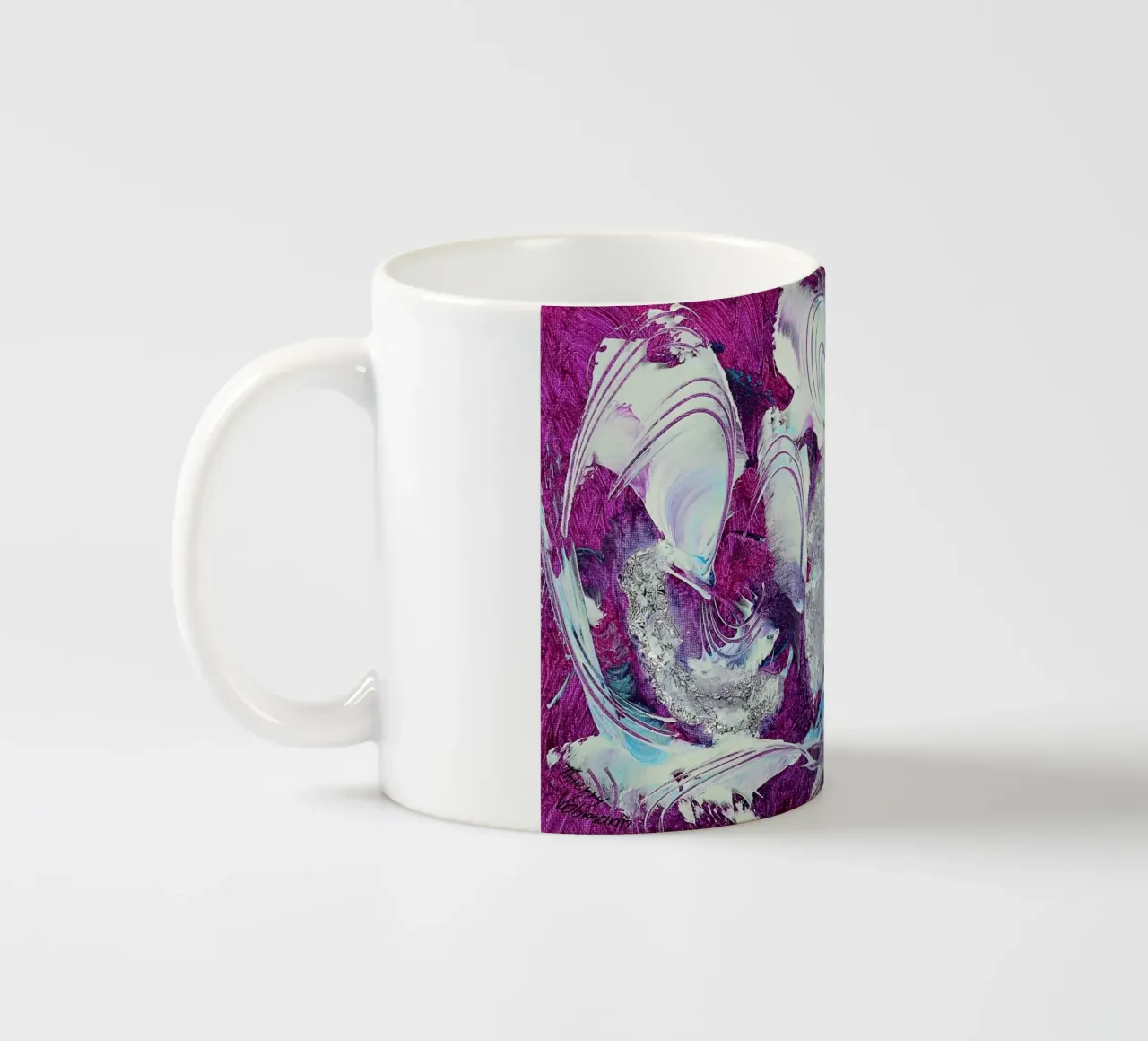 IDEAL GIFT 36 tazza in ceramica da Thierry Vobmann Abstract painting