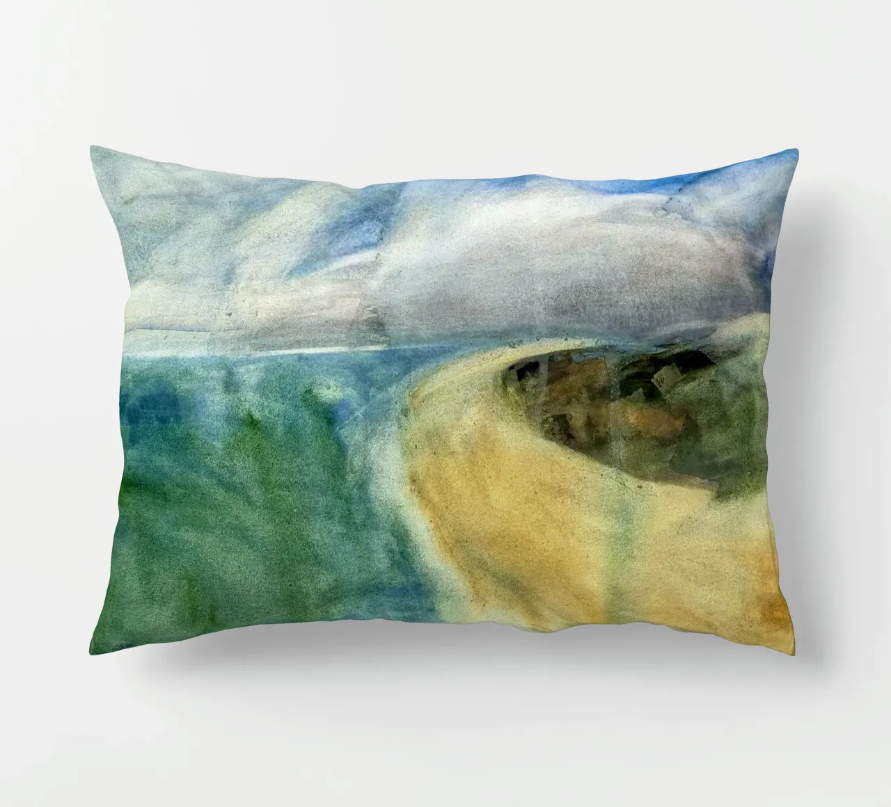 Echi del mare cuscino da Stoian Hitrov