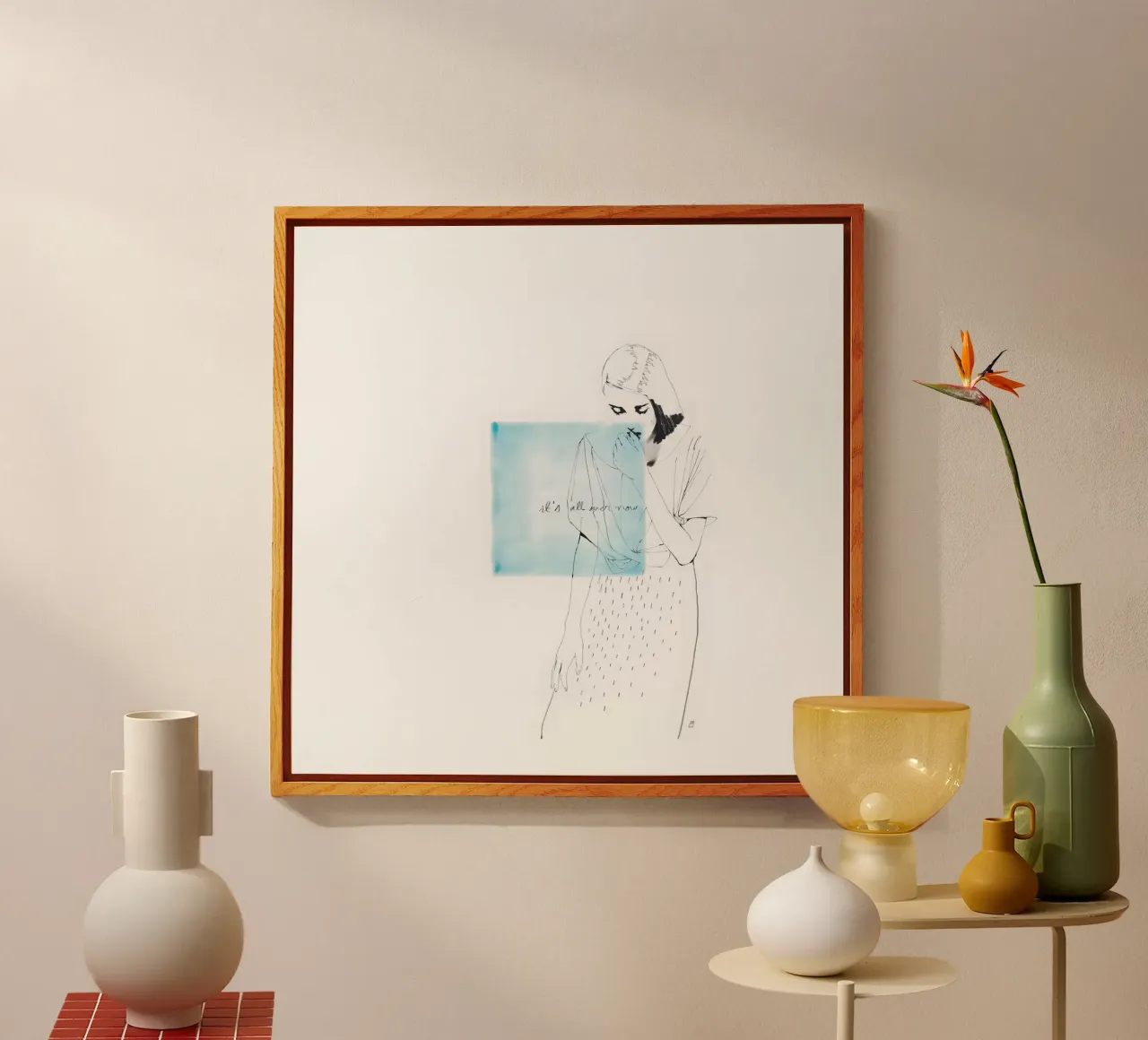 It's All Over Now plexiglass da Manuel Rebollo