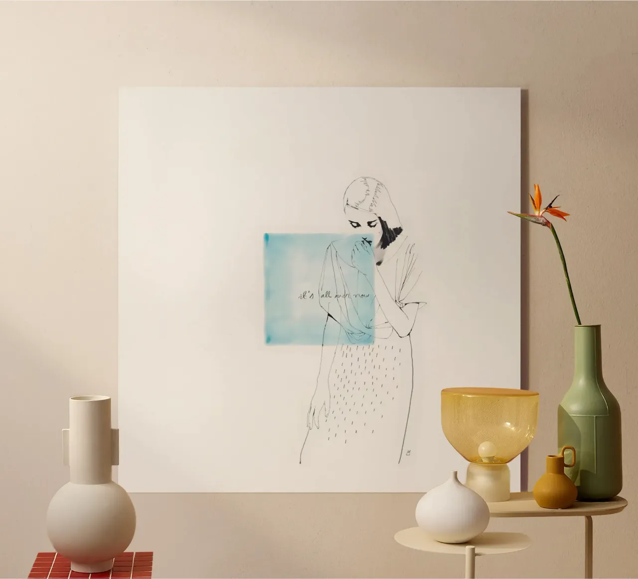 It's All Over Now plexiglass da Manuel Rebollo