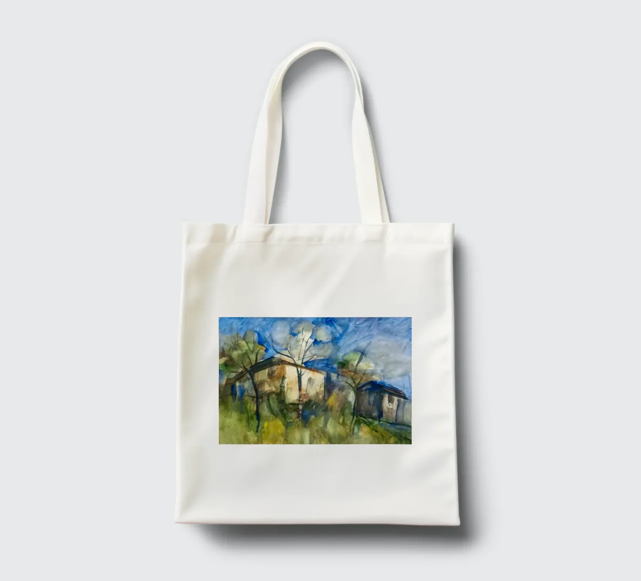 The Color of Home borsa in juta da Stoian Hitrov