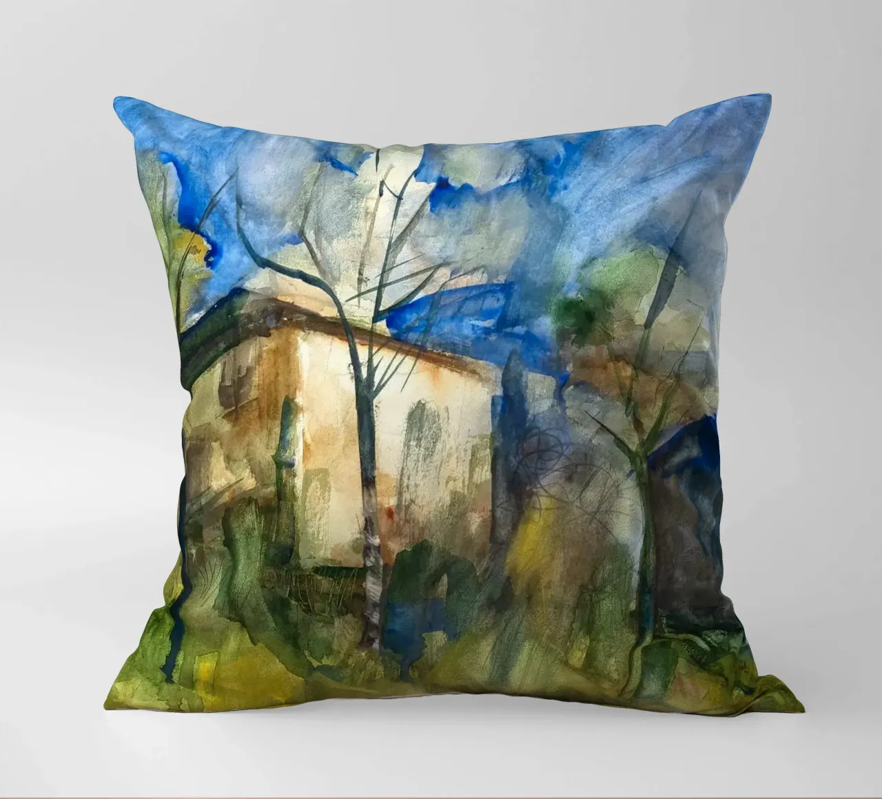 The Color of Home cuscino da Stoian Hitrov