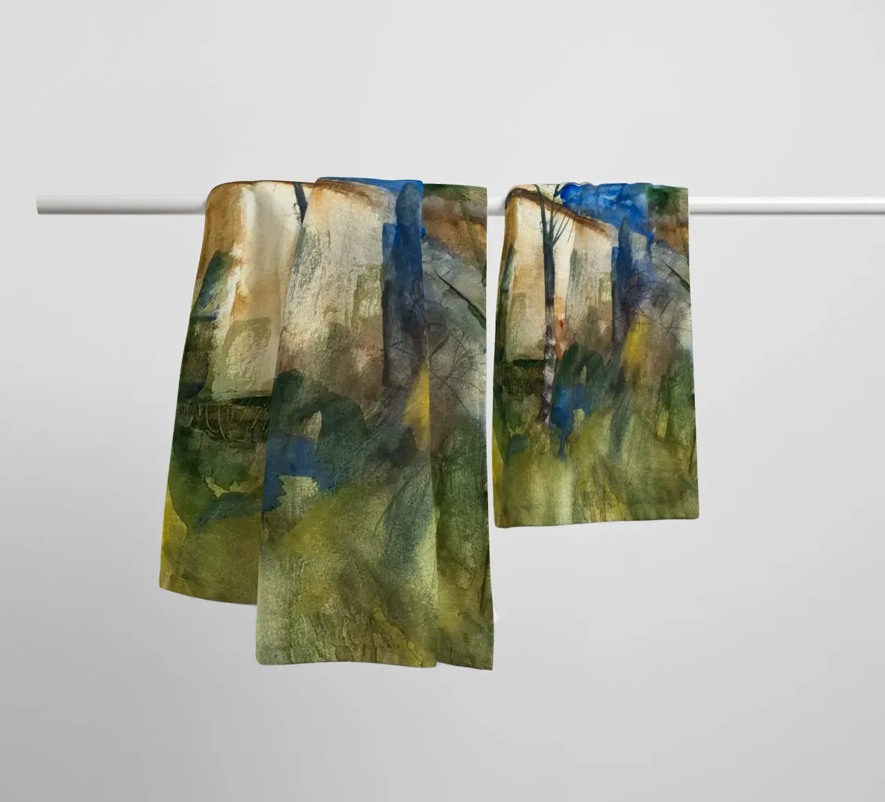 The Color of Home asciugamano da bagno da Stoian Hitrov