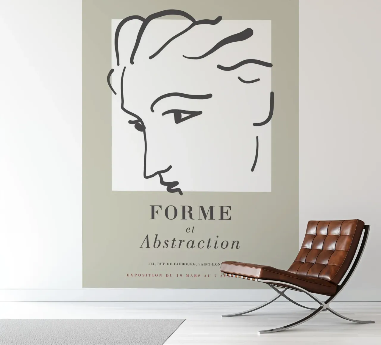 Forme et Abstraction - Minimalist Art photo wallpaper by Whole©