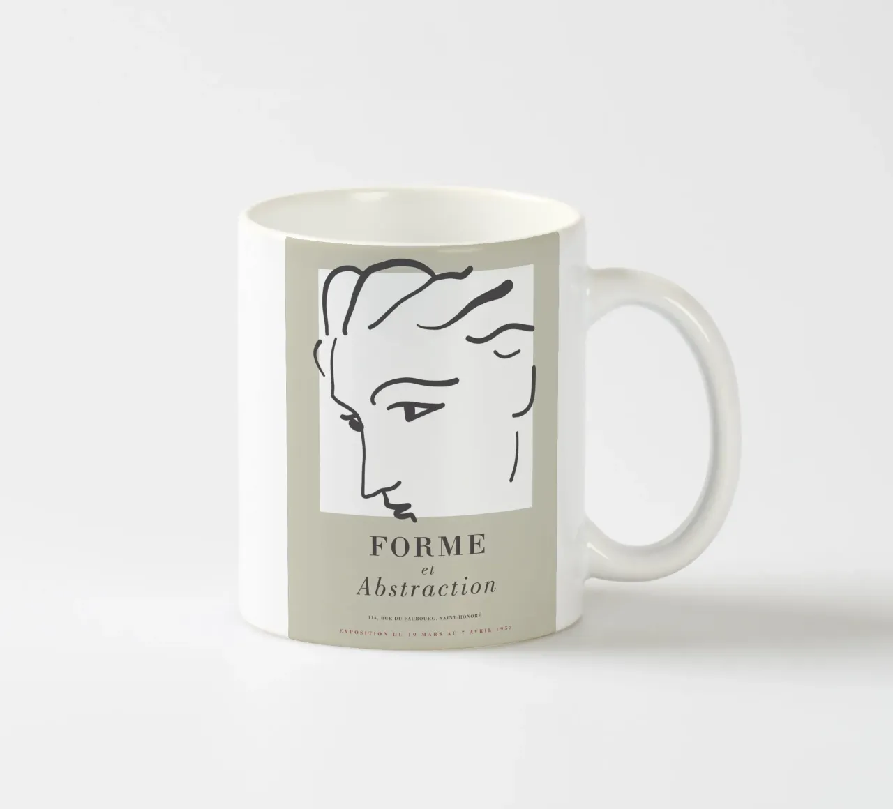 Forme et Abstraction - Arte Minimalista tazza in ceramica da Whole©