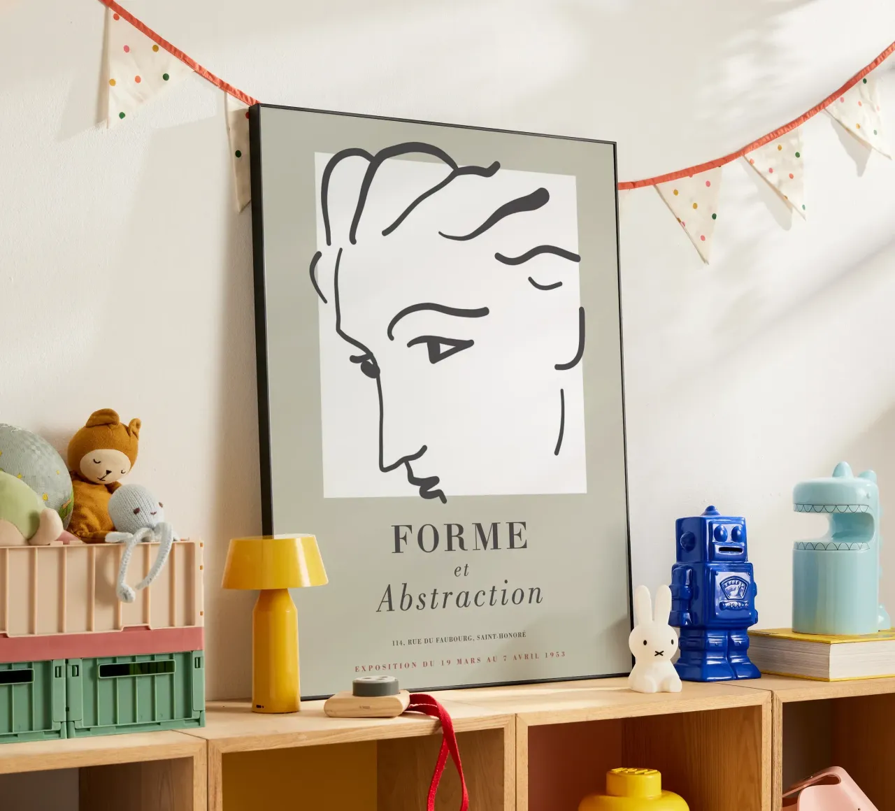 Forme et Abstraction - Minimalist Art alu-dibond by Whole©