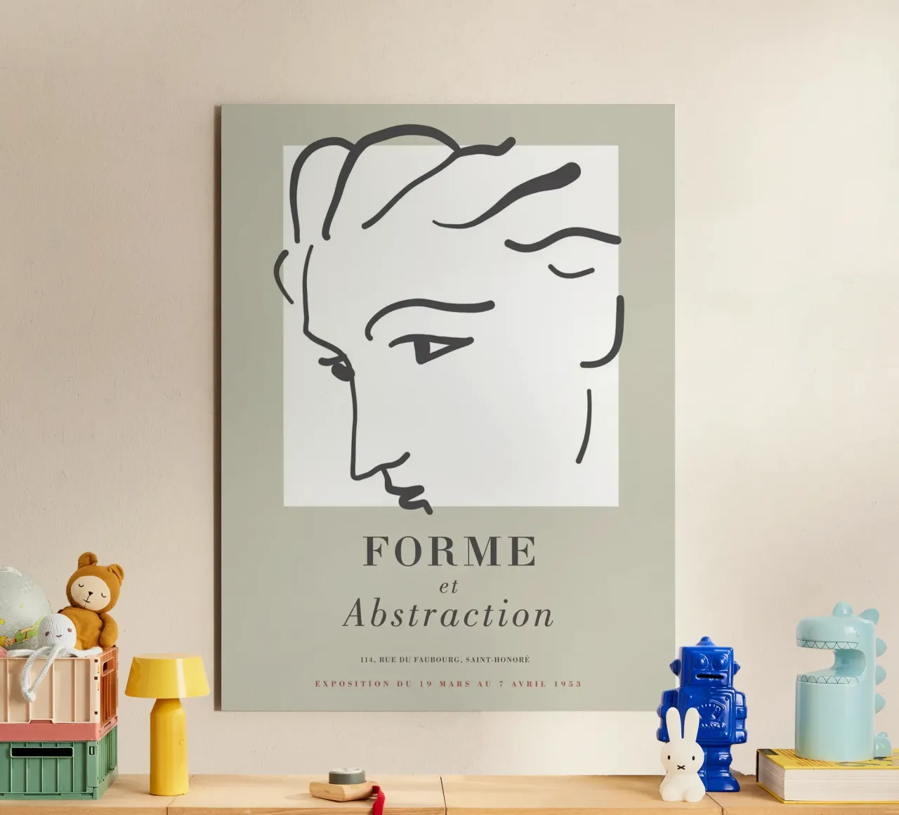 Forme et Abstraction - Minimalist Art alu-dibond by Whole©
