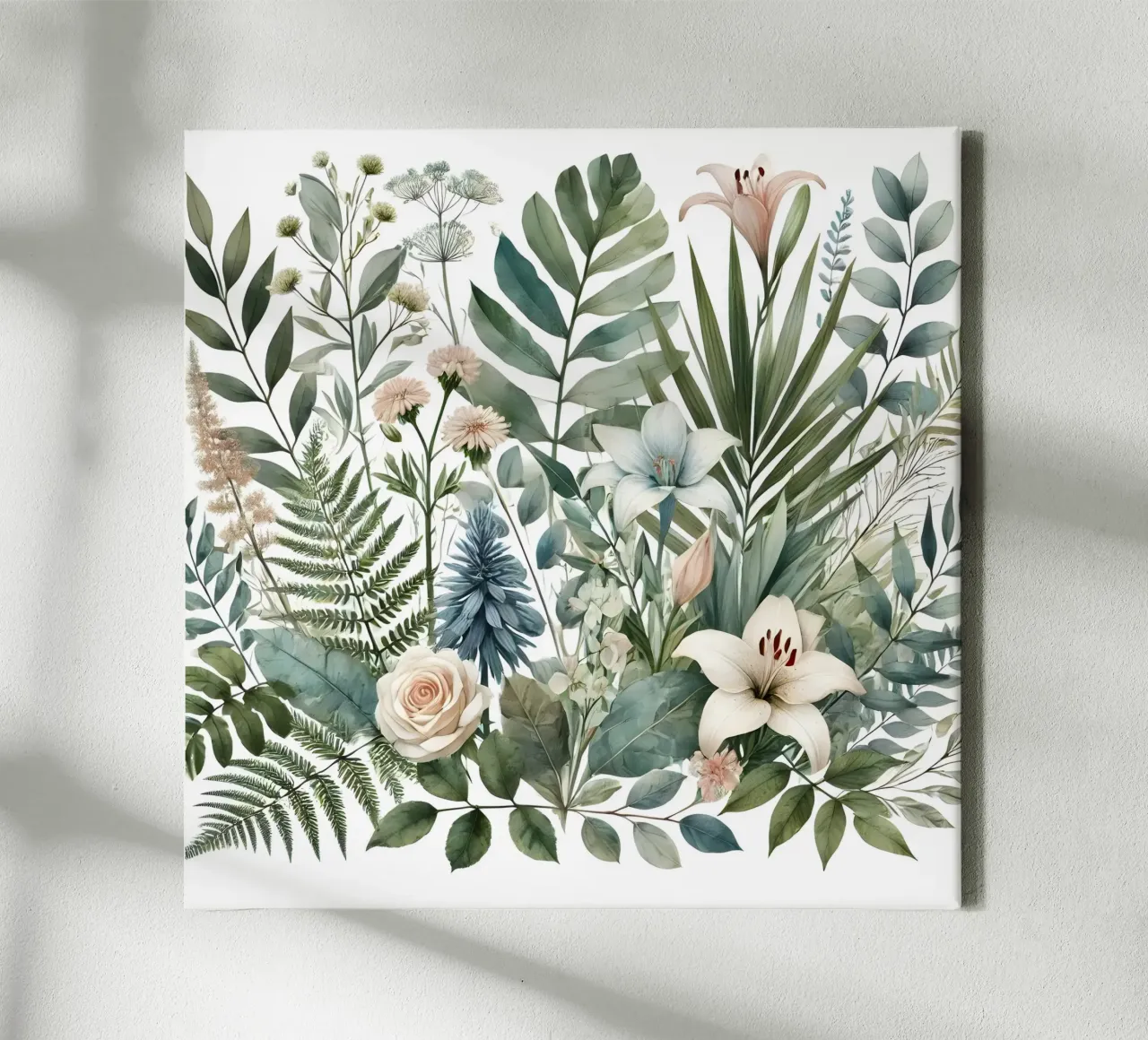 Botanisch III canvas met Baklijst van Travel with Chris
