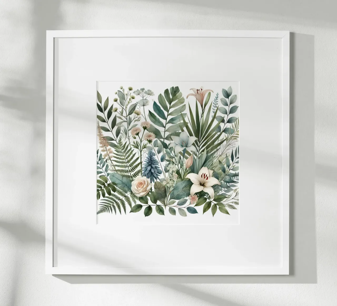 Botanica III poster con telaio in plastica da Travel with Chris