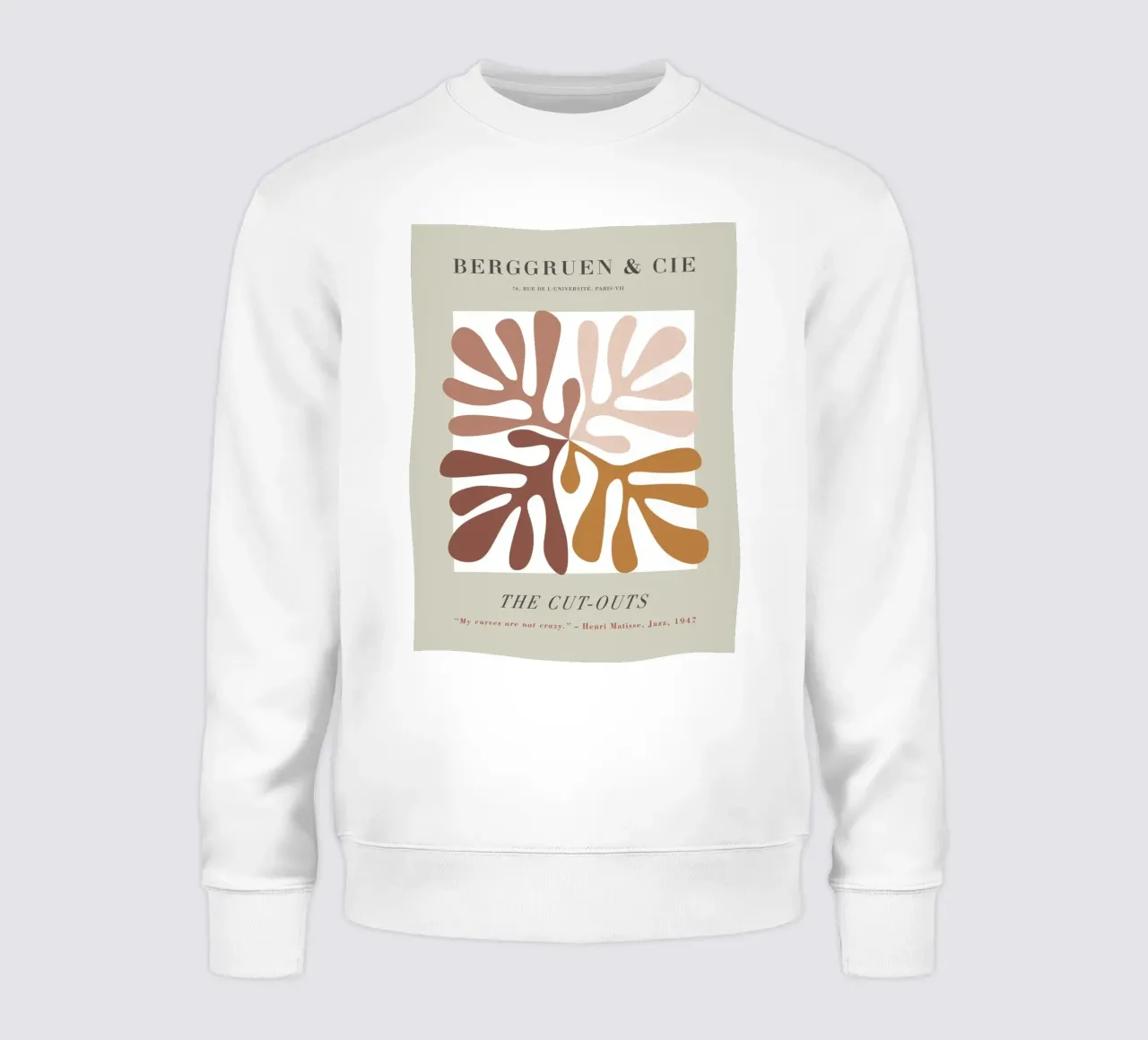 The Cut-Outs - Forme organiche e chic retrò felpa da Whole©