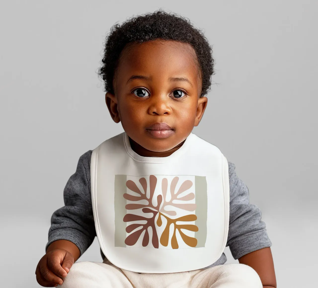 The Cut-Outs - Forme organiche e chic retrò bavaglino da Whole©