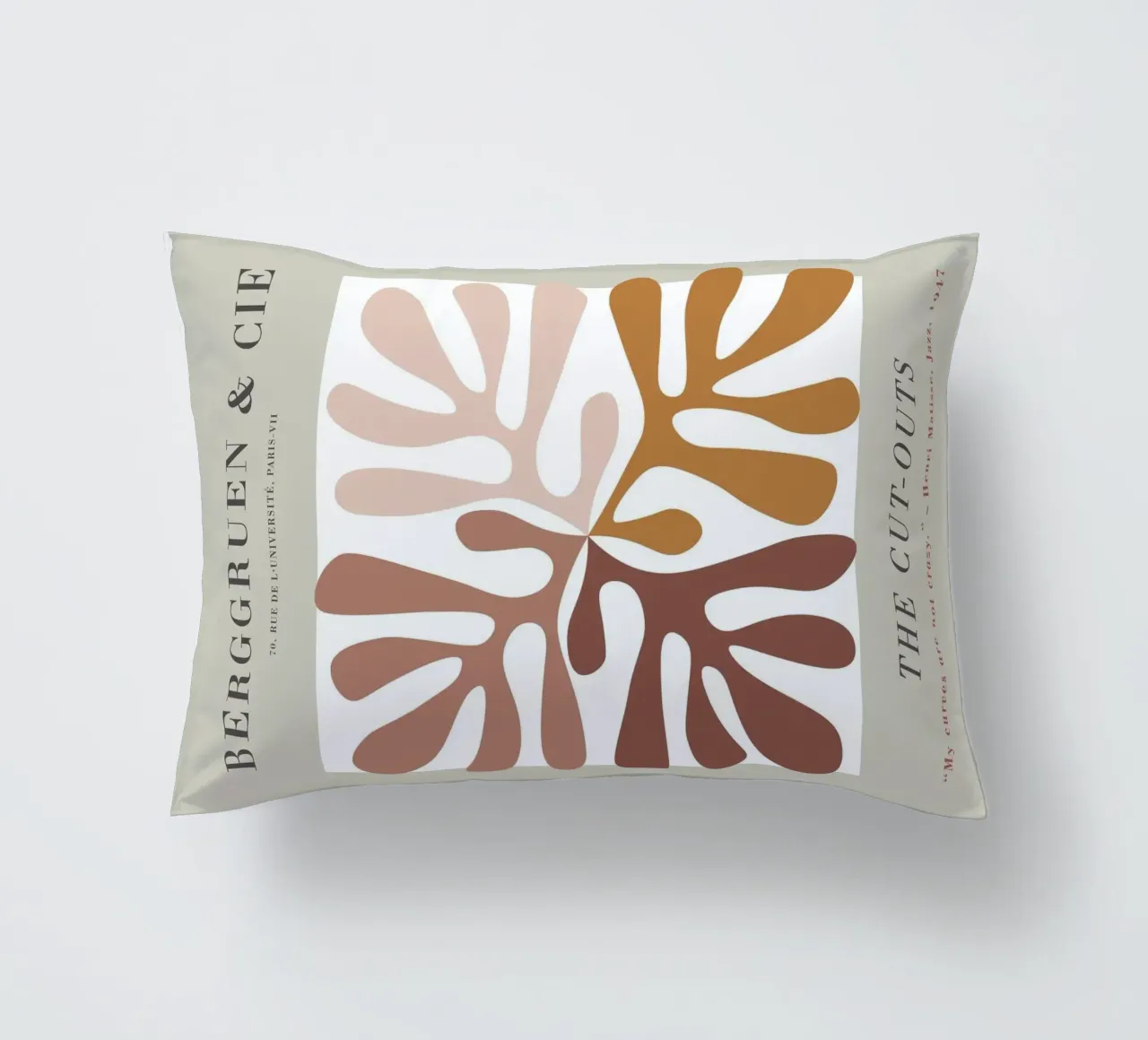 The Cut-Outs - Forme organiche e chic retrò cuscino da Whole©