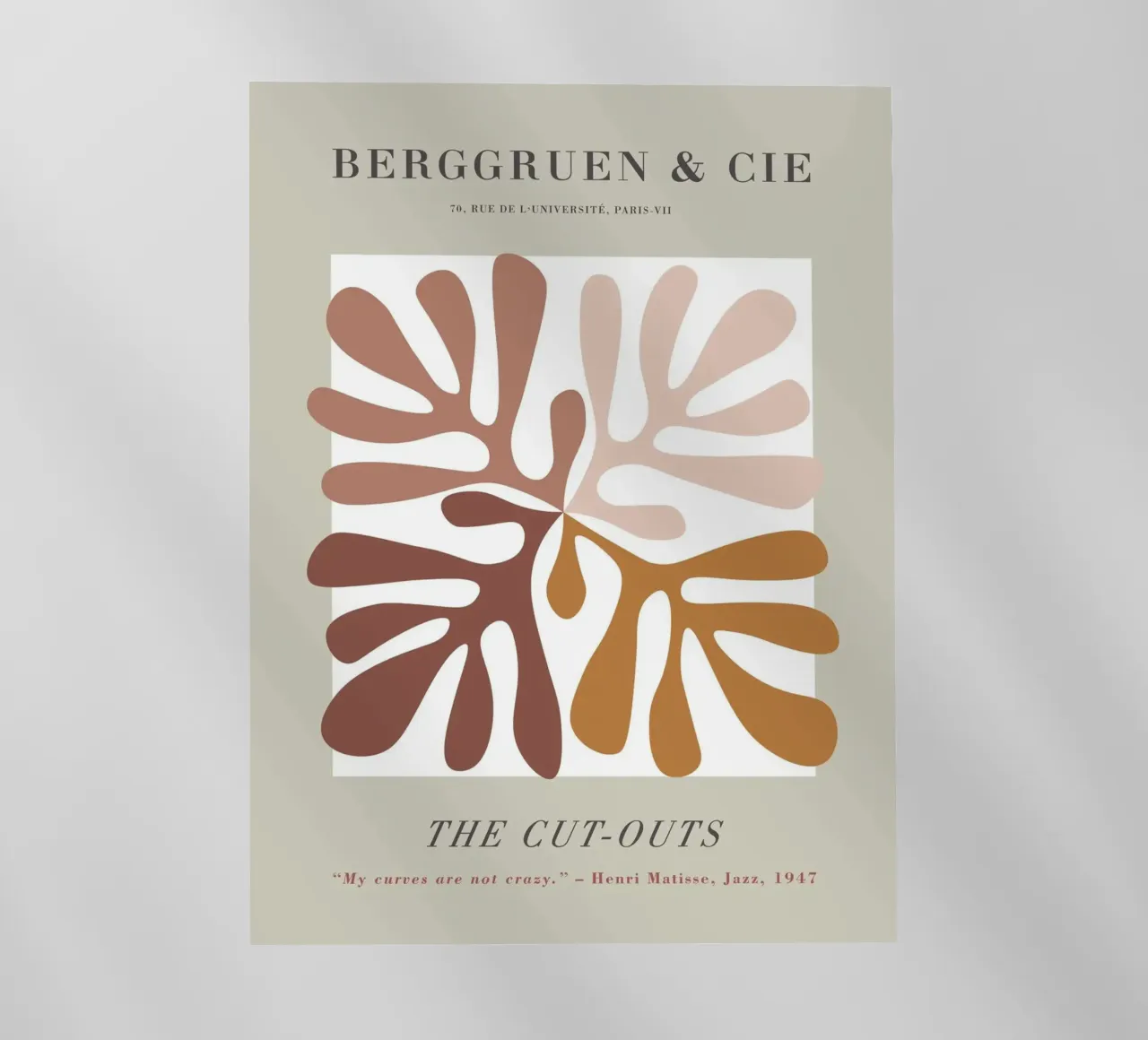 The Cut-Outs - Forme organiche e chic retrò pellicola backlit da Whole©