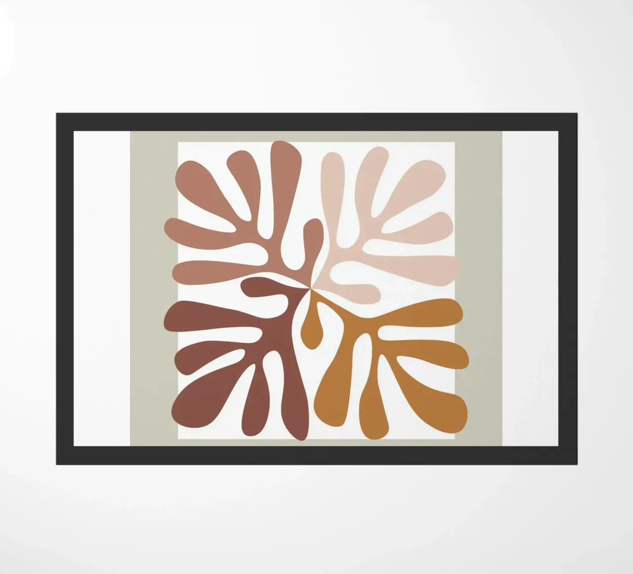 The Cut-Outs - Forme organiche e chic retrò zerbino da Whole©