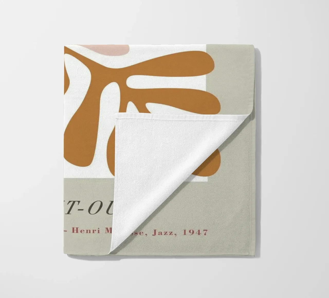 The Cut-Outs - Forme organiche e chic retrò telo mare da Whole©