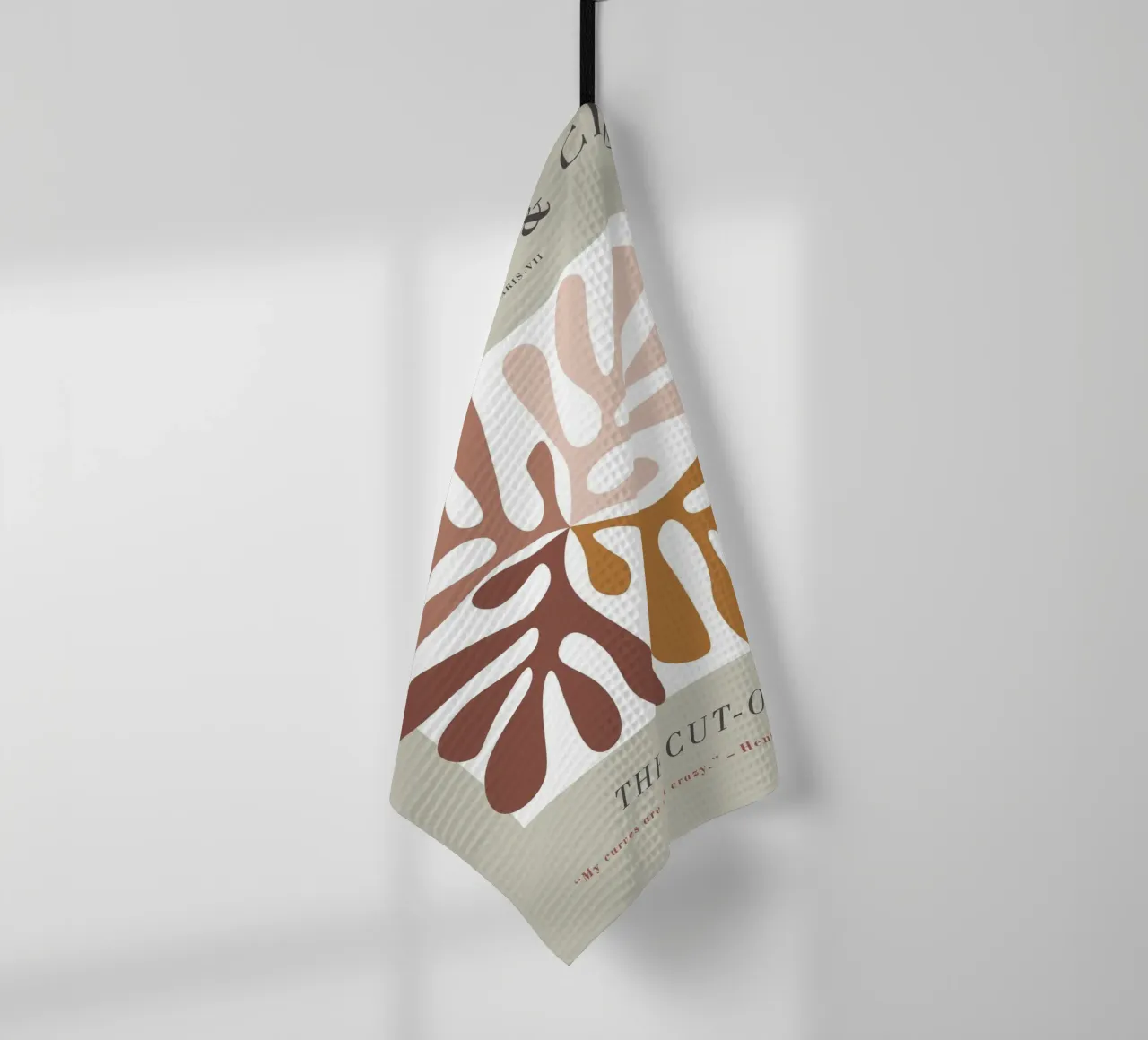 The Cut-Outs - Forme organiche e chic retrò canovaccio da cucina da Whole©