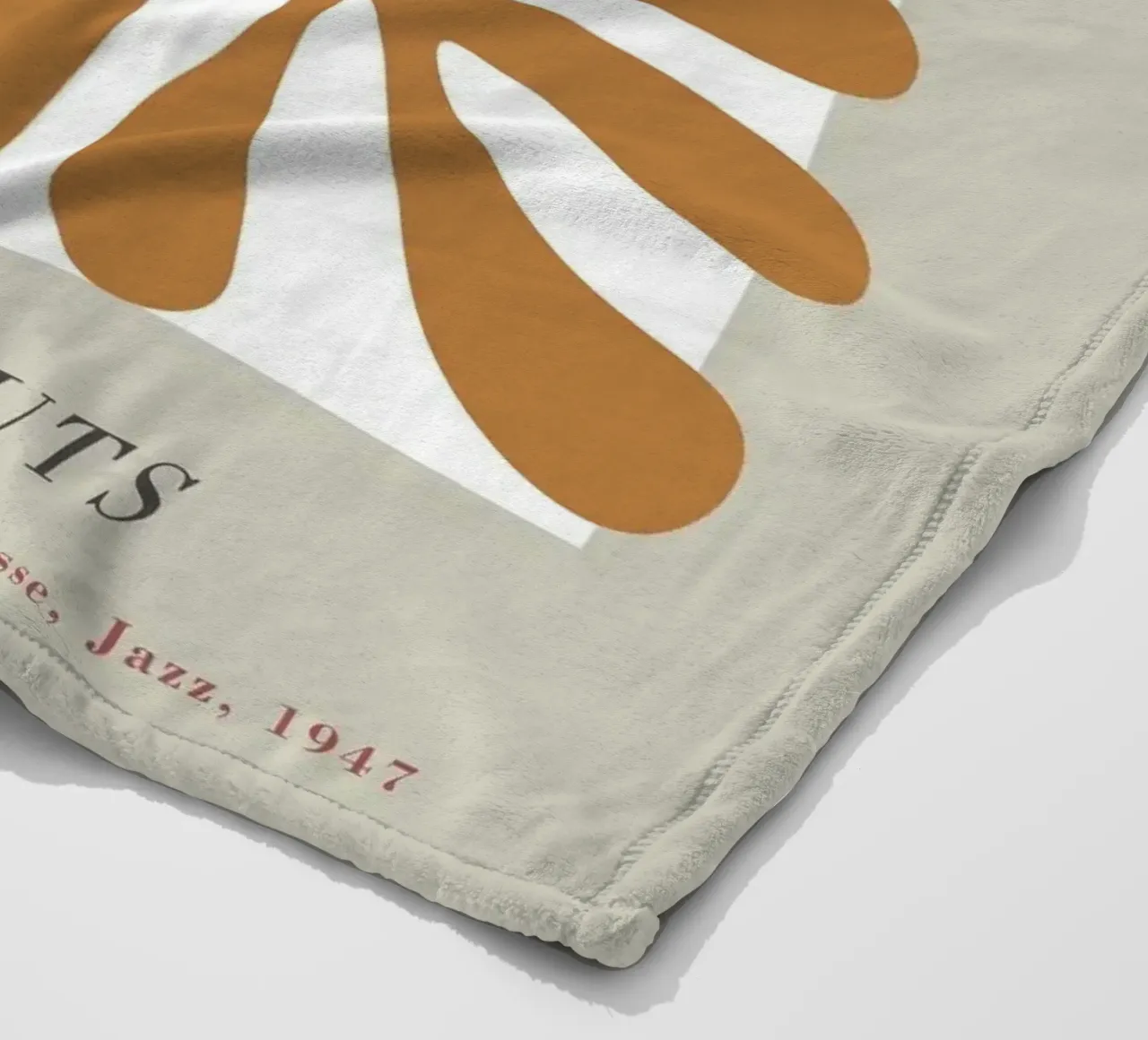 The Cut-Outs - Forme organiche e chic retrò coperta in pile da Whole©