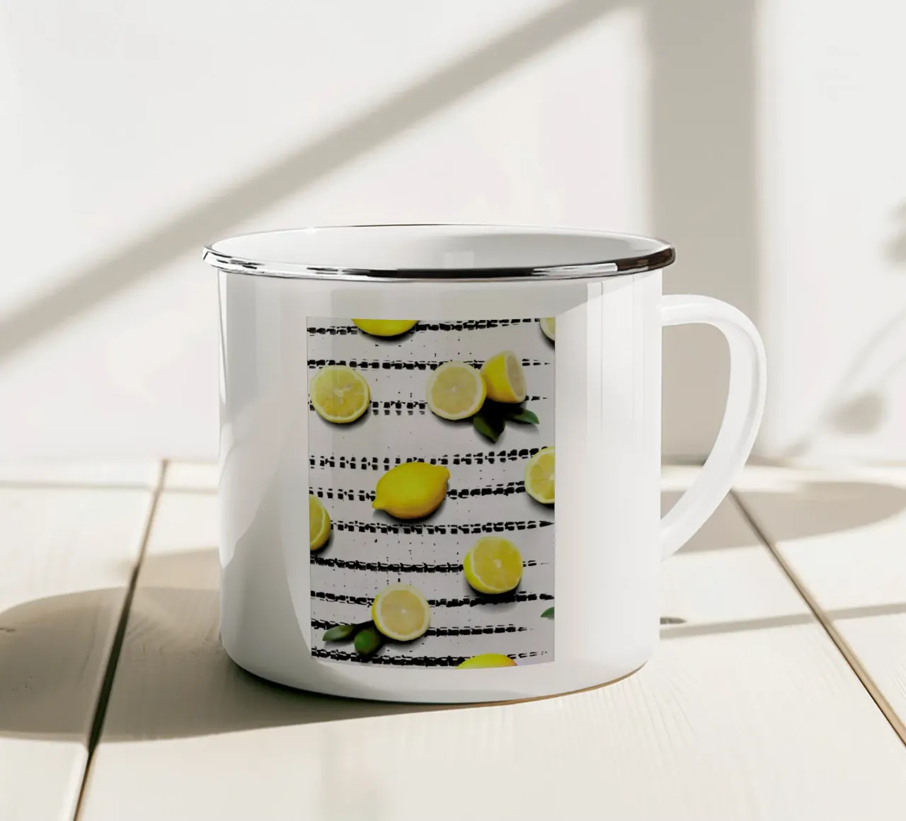 Fruit 4 tazza in smalto da STUDIO LEEMO