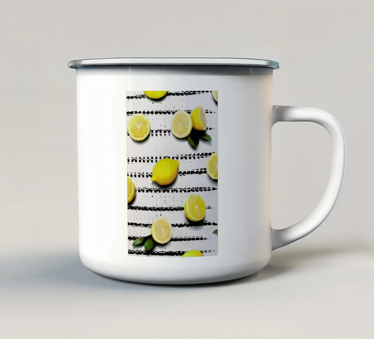 Fruit 4 tazza in smalto da STUDIO LEEMO