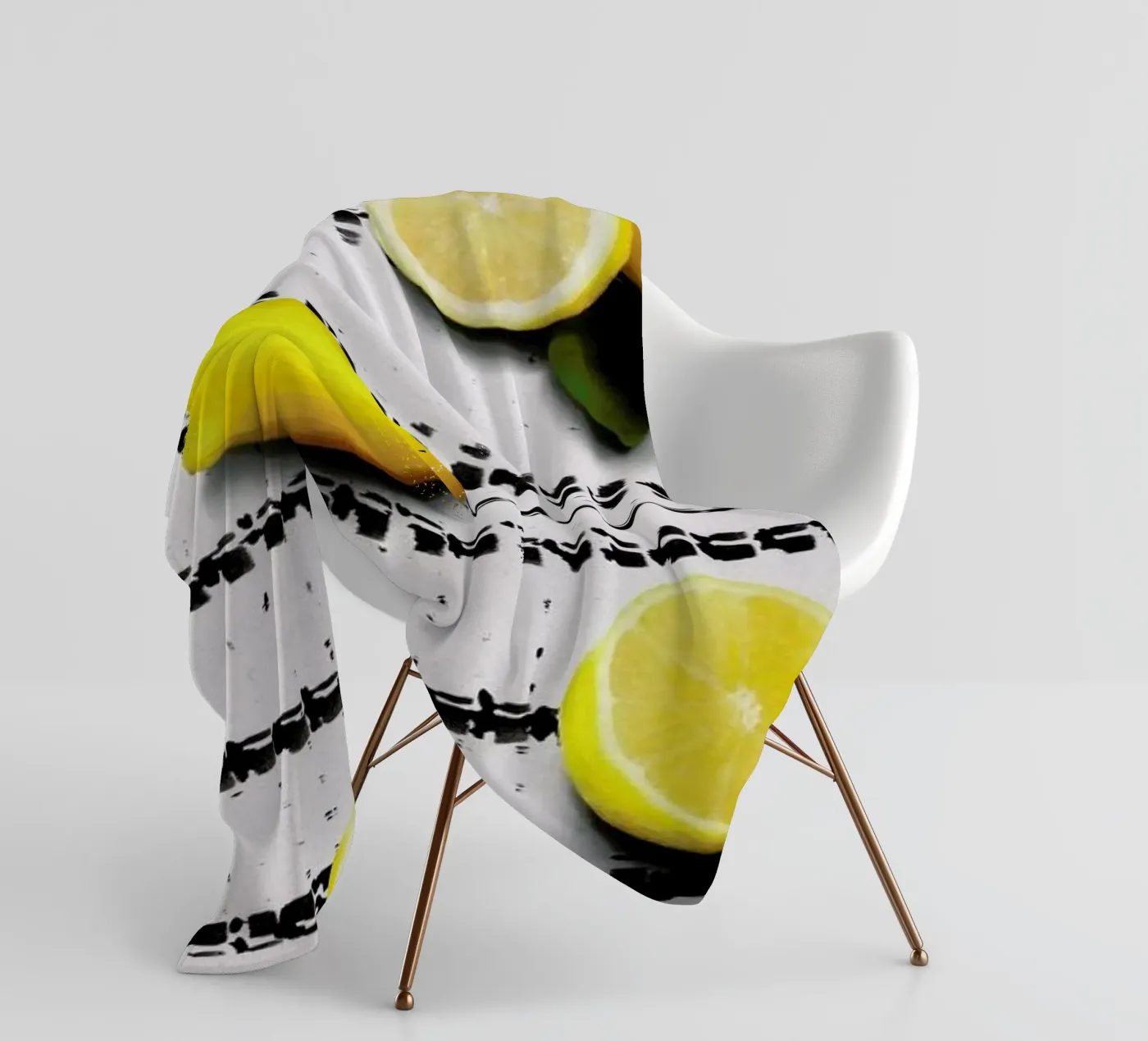 Fruit 4 Fleecedecke von STUDIO LEEMO