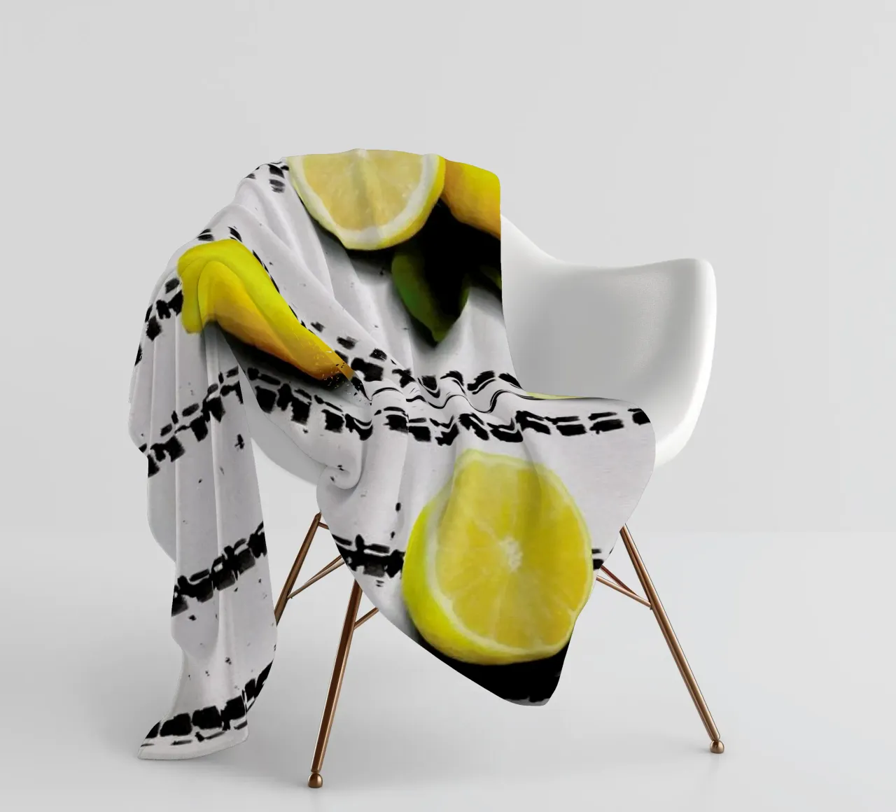 Fruit 4 Fleecedecke von STUDIO LEEMO