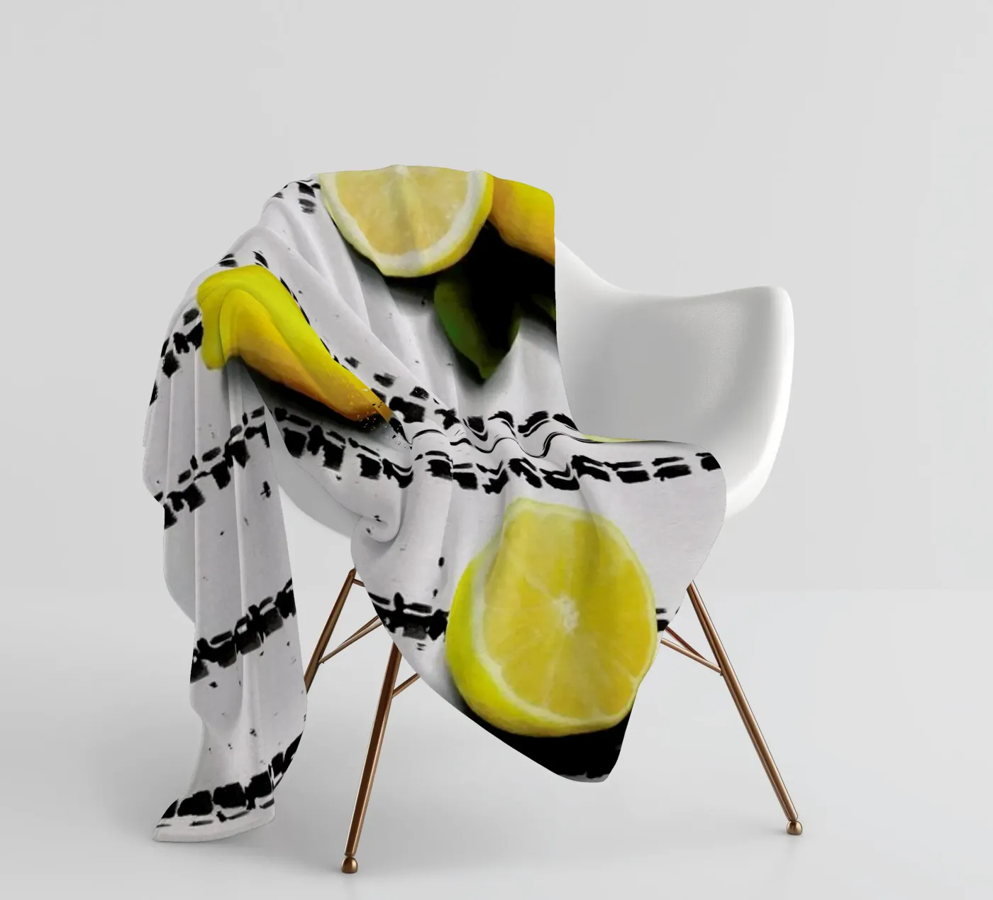 Fruit 4 Fleecedecke von STUDIO LEEMO