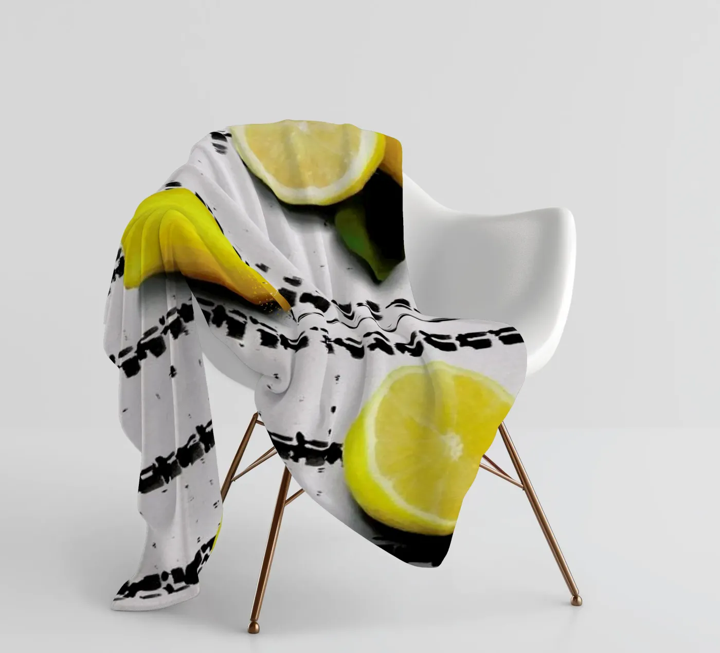 Fruit 4 Fleecedecke von STUDIO LEEMO